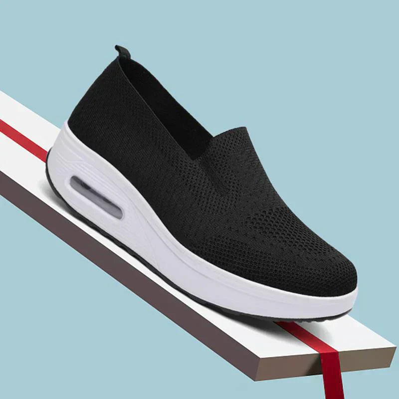 Trixie - Plateau-Sneaker aus Mesh