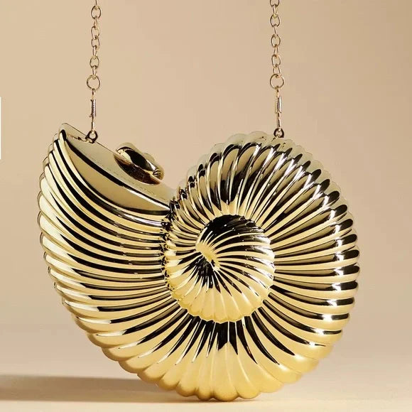 Bea - Muschel-Clutch