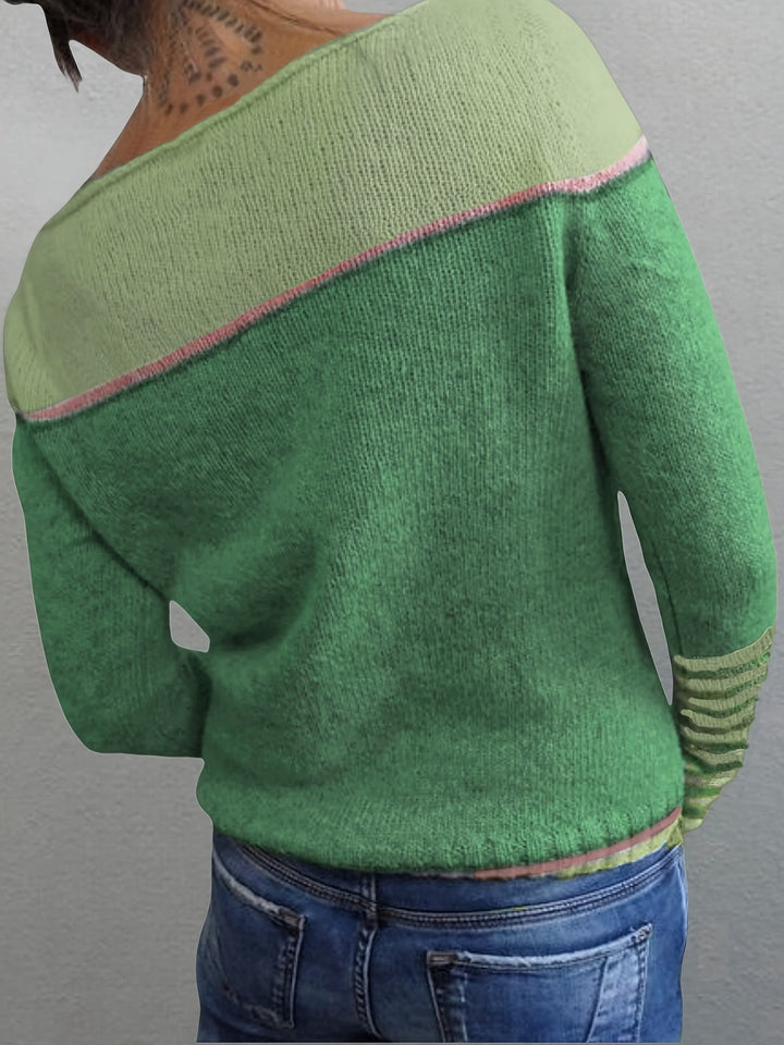 Merla | Damen Pullover mit Streifenmuster