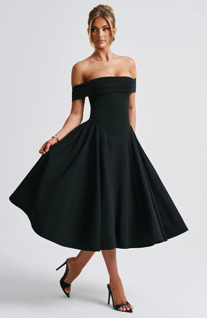 Nyx - Mühelos elegantes Midikleid