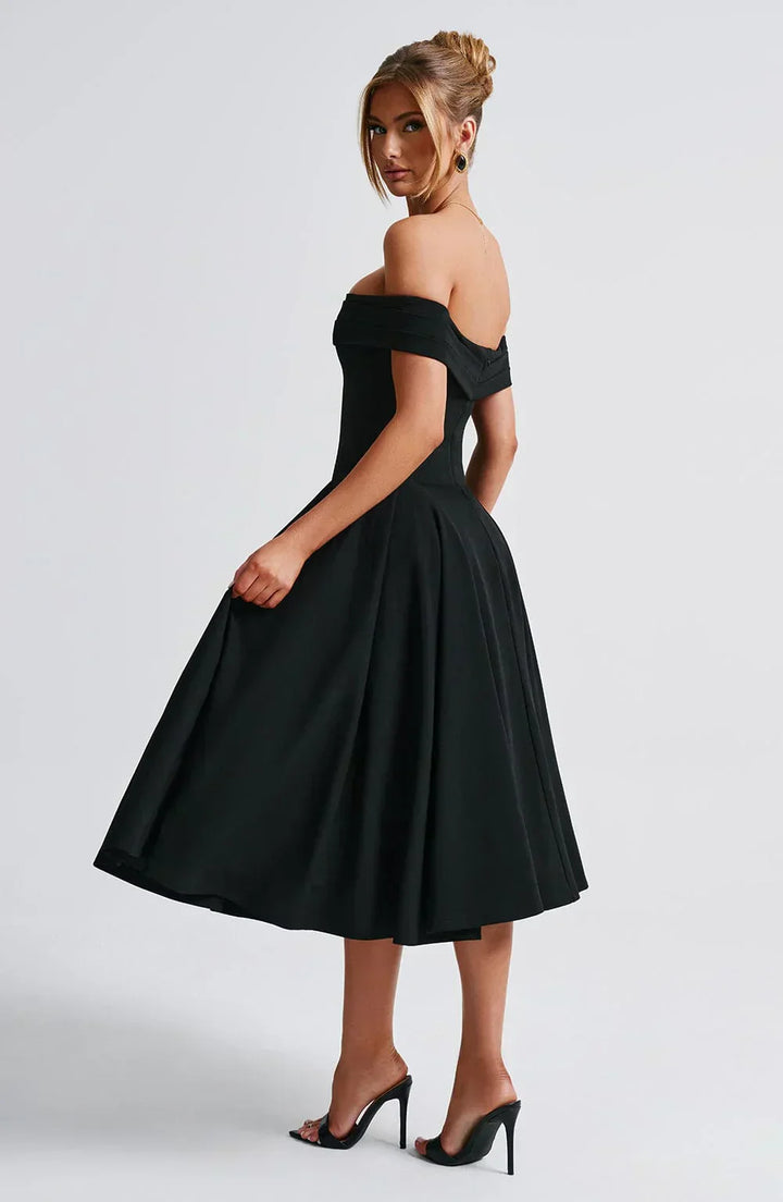 Nyx - Mühelos elegantes Midikleid