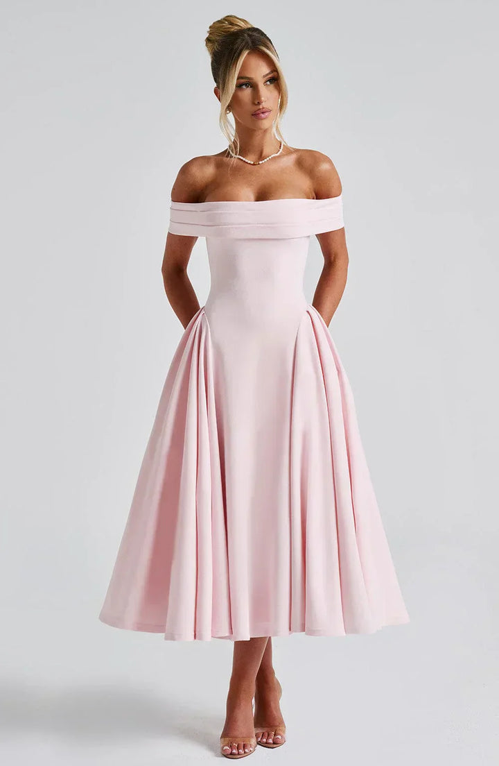 Nyx - Mühelos elegantes Midikleid