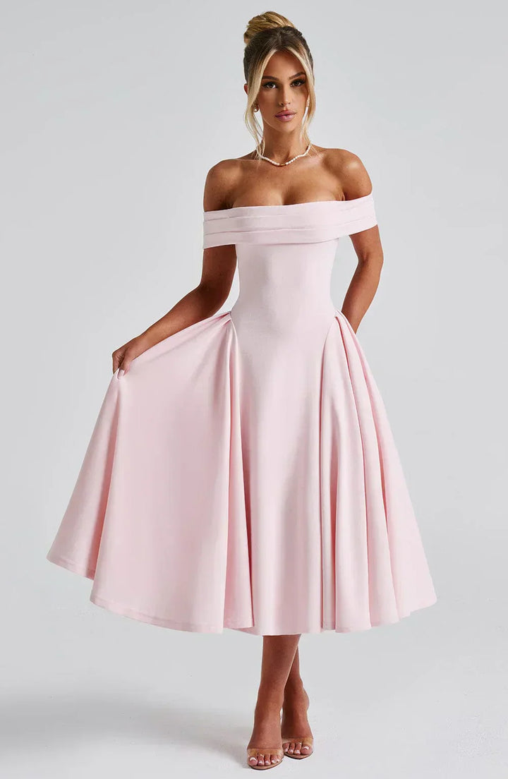 Nyx - Mühelos elegantes Midikleid