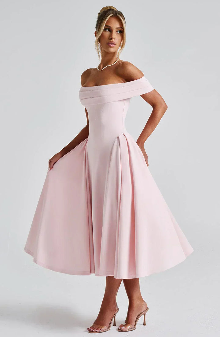 Nyx - Mühelos elegantes Midikleid