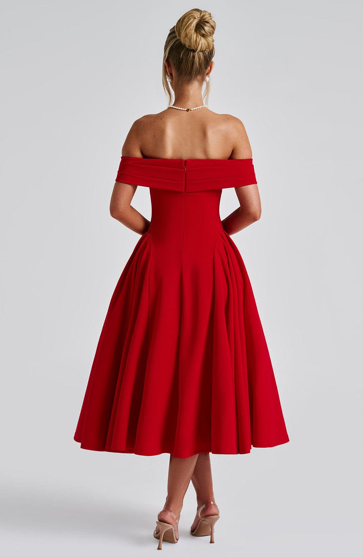 Nyx - Mühelos elegantes Midikleid