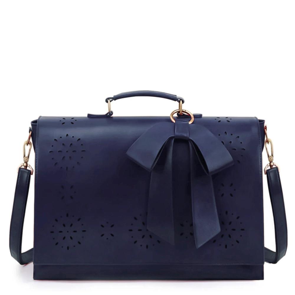 Bernadette - Schleifen-Satchel Handtasche