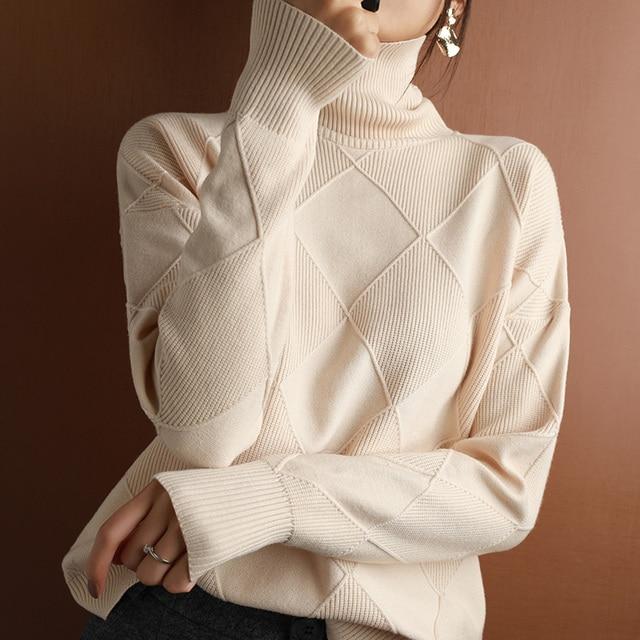 Sieglinde - Cozy Rollkragenpullover