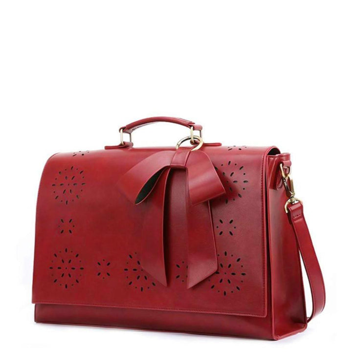 Bernadette - Schleifen-Satchel Handtasche