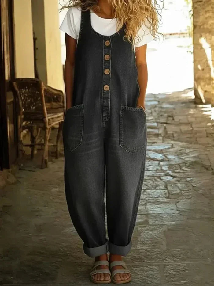 Lora - Latzhose im Vintage-Stil
