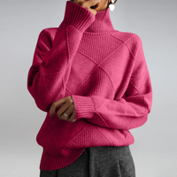 Sigara | Damen Strickpullover mit Rollkragen