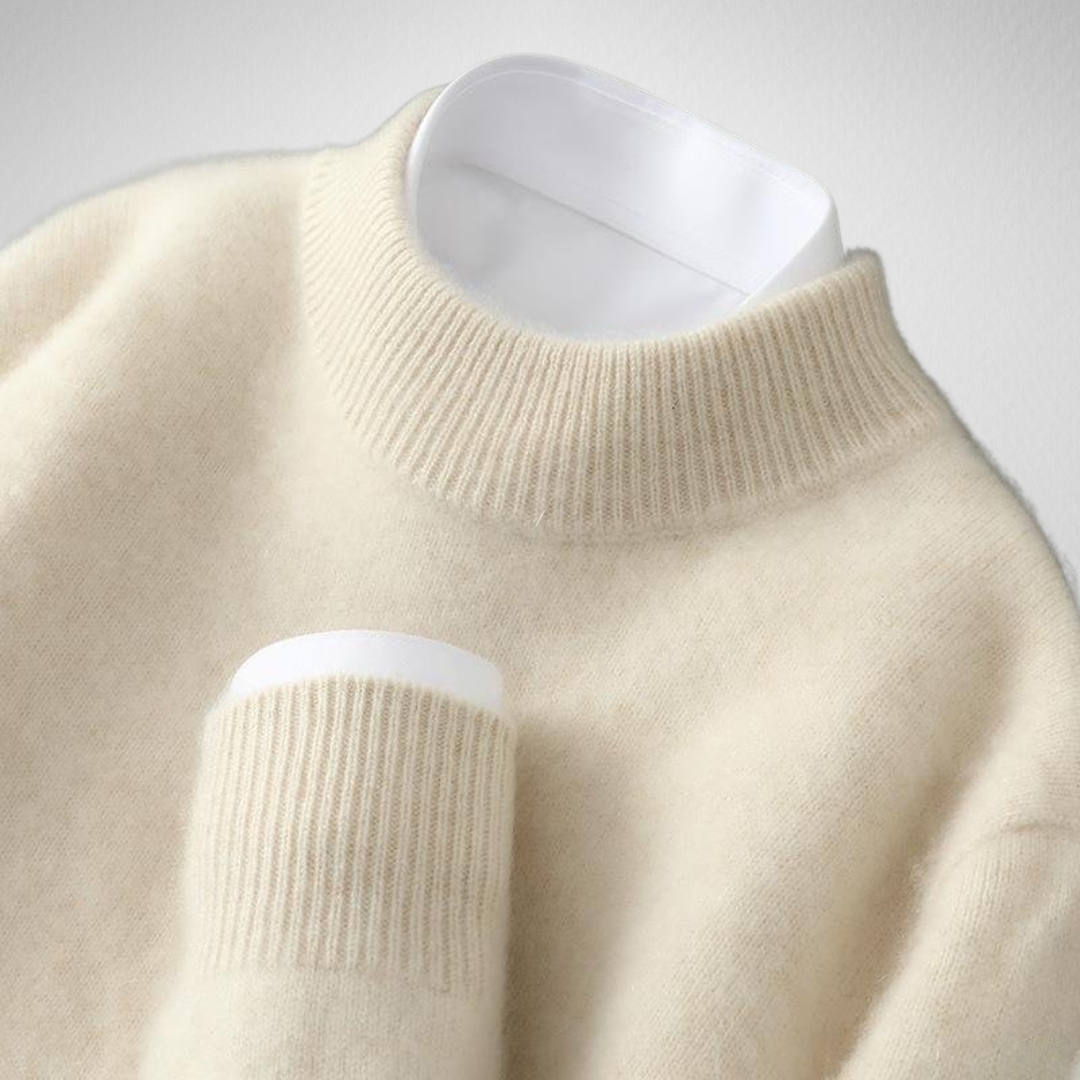 Siglinde | Damen Rundhals Strickpullover