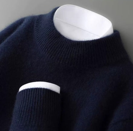 Siglinde | Damen Rundhals Strickpullover