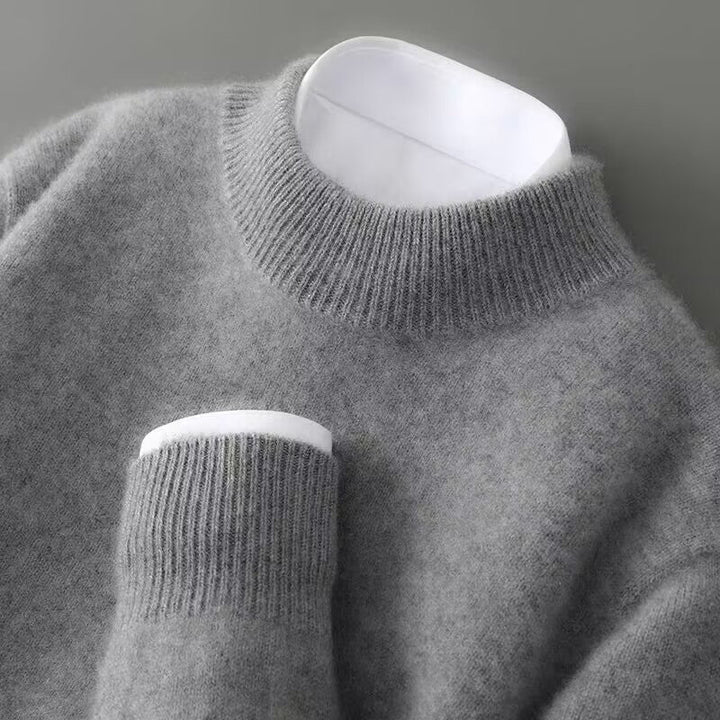 Siglinde | Damen Rundhals Strickpullover