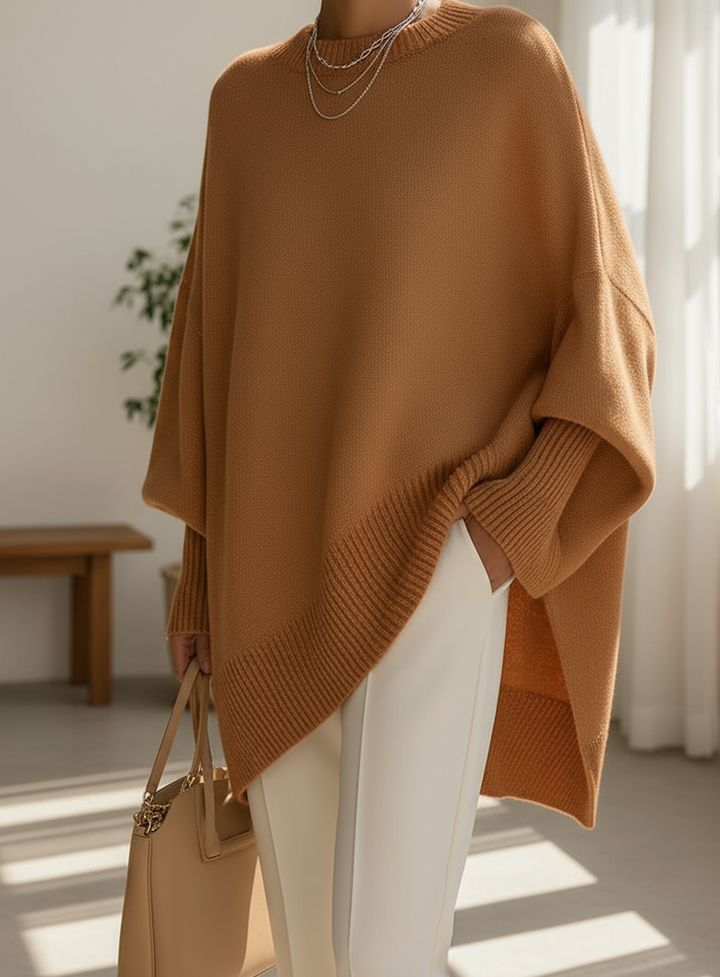 Svanhilde | Damen Großer Strickpullover