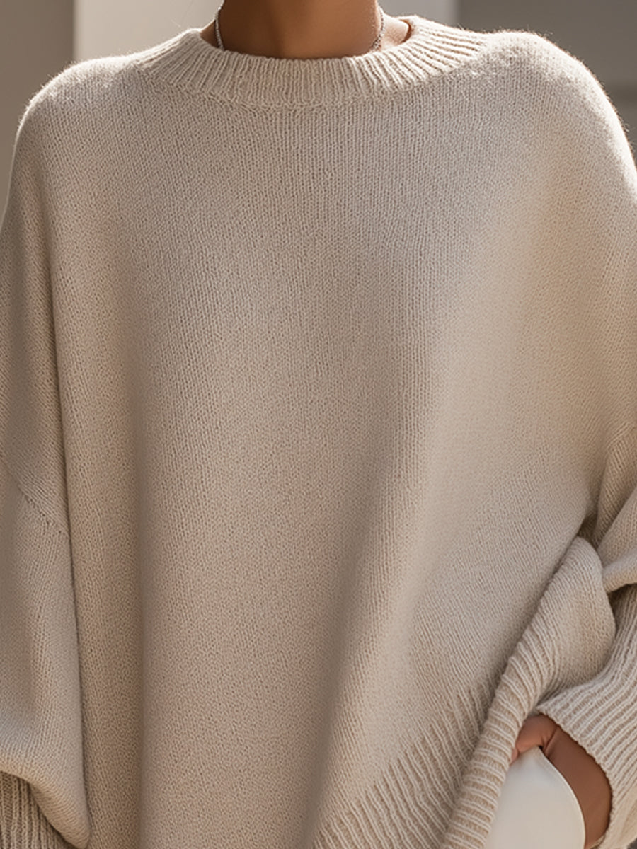 Svanhilde | Damen Großer Strickpullover