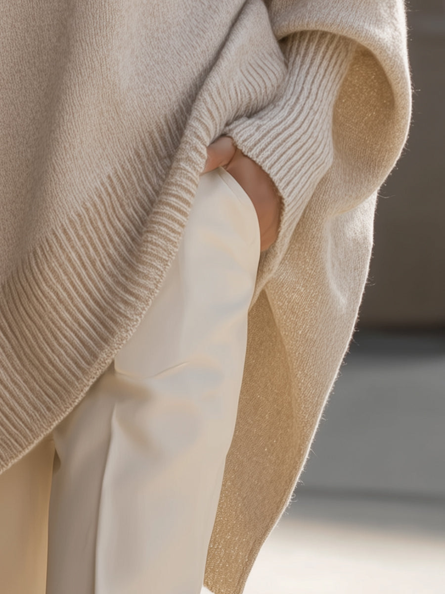 Svanhilde | Damen Großer Strickpullover