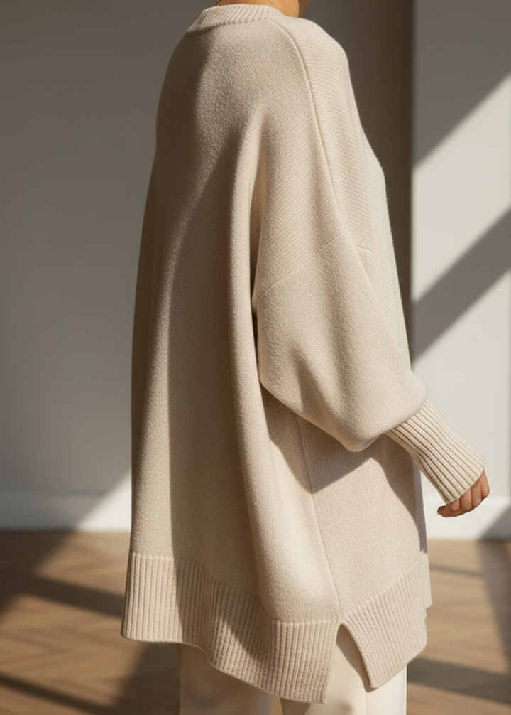 Svanhilde | Damen Großer Strickpullover