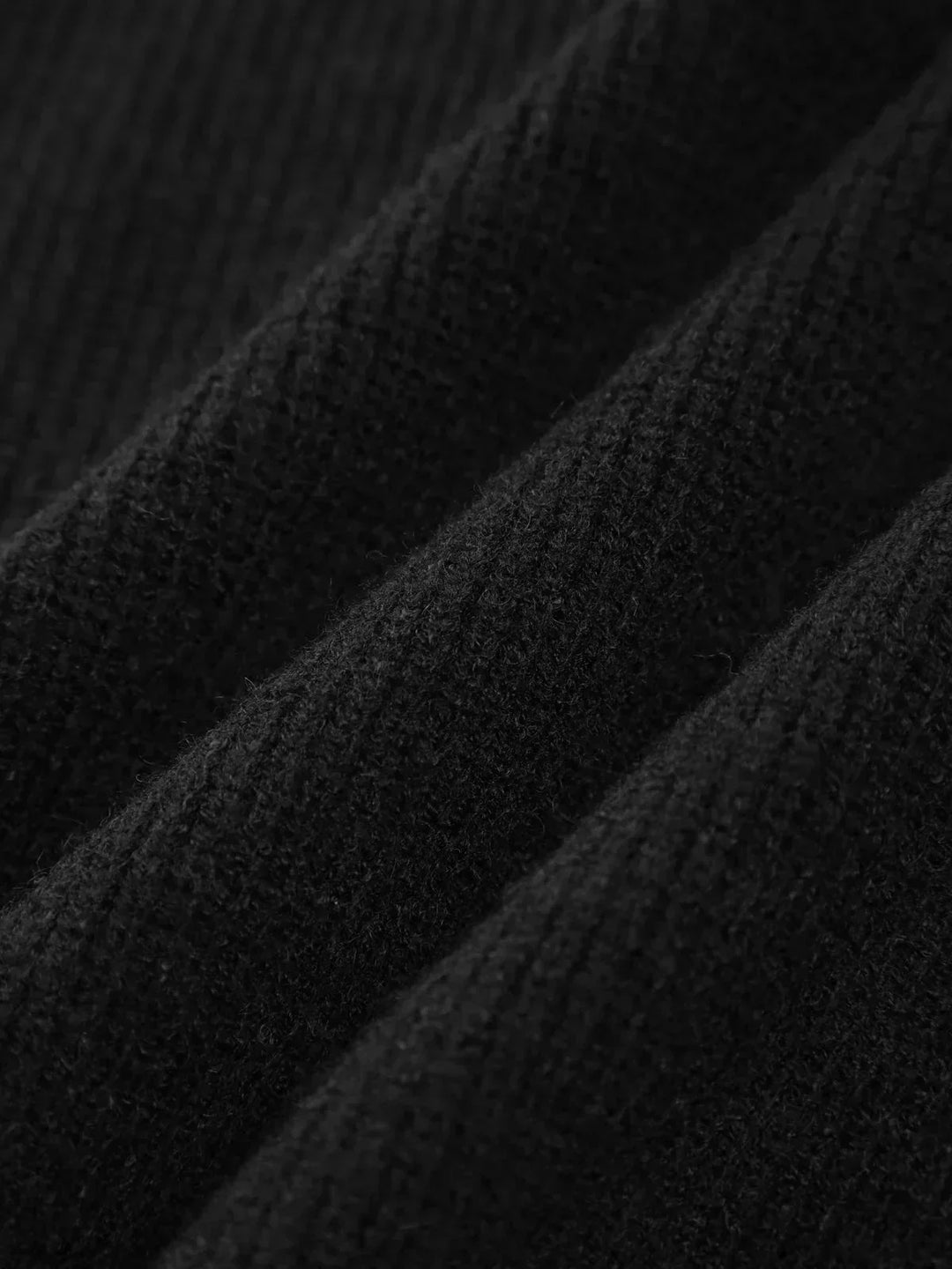 Thordea | Damen Oversized Strickpullover in Schwarz