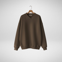 Thordine | Damen V-Ausschnitt Oversized Pullover