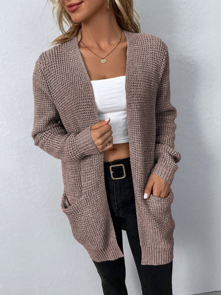 Vendula | Damen Offene Strickjacke im Relaxed Fit
